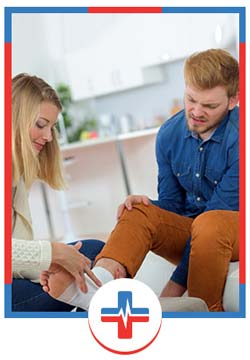 Sprains and Broken ankles Services Urgent Care in Long Beach, Huntington Beach and Paramount, CA